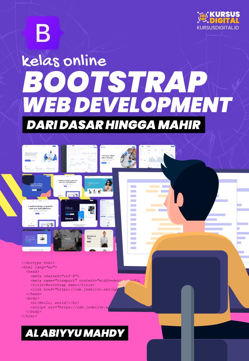 Kelas Belajar Bootstrap Web Development Dari Dasar Hingga Mahir
